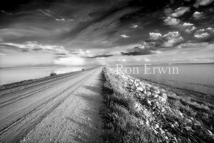 Road Across Reed Lake, SA
