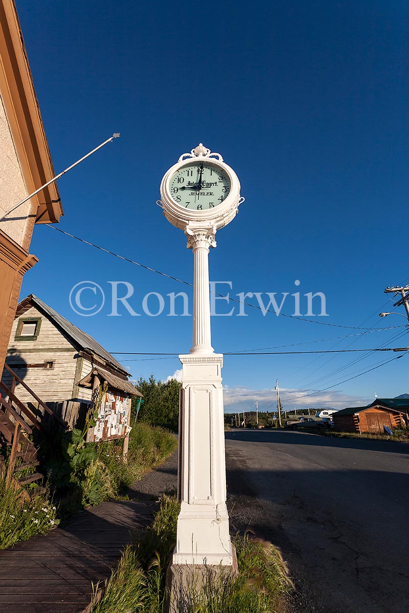 Atlin Town Clock, BC
