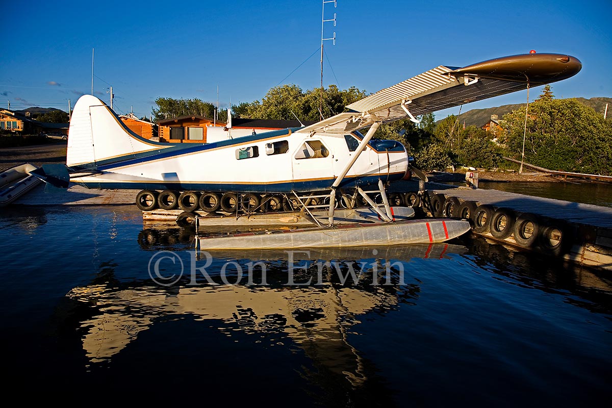 Float Plane on Atlin Lake, BC