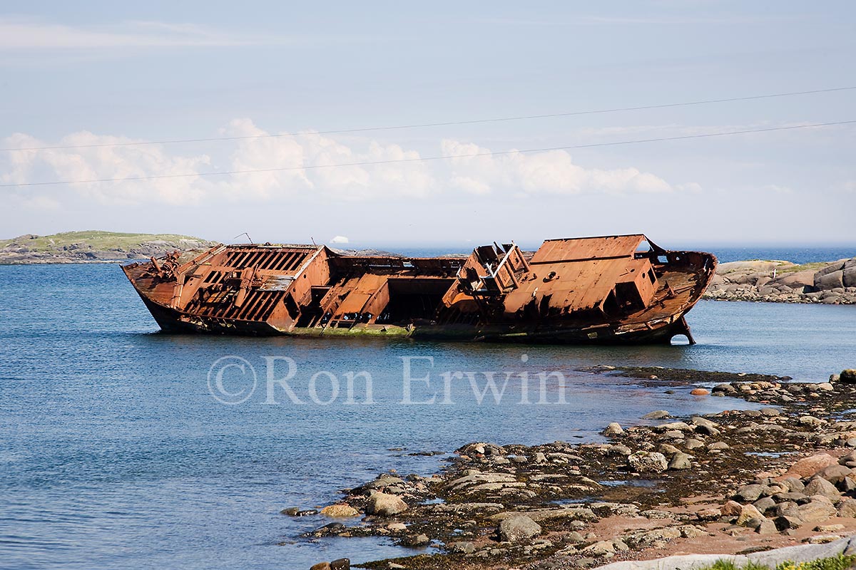 Bernier shipwreck, Red Bay, NL