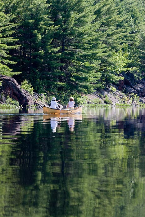 Paddlers on the Murdock River