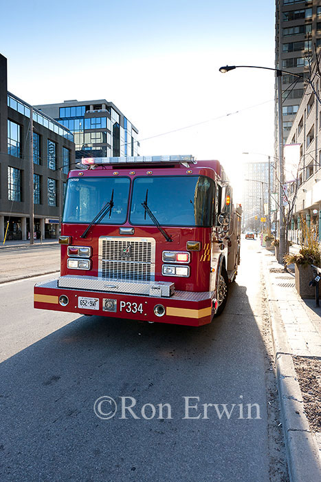 Firetruck in Toronto