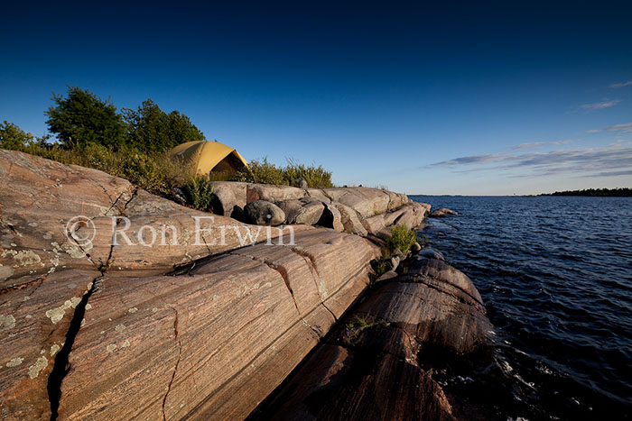 Camping at Georgian Bay