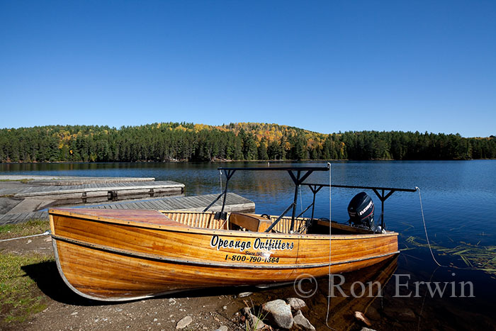Opeongo Outfitters Boat