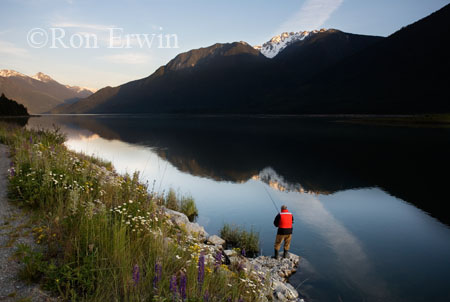 Fishing in the Mountains &copy; Ron Erwin