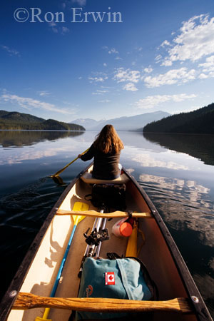 Canoeing in the Cariboo's &copy; Ron Erwin