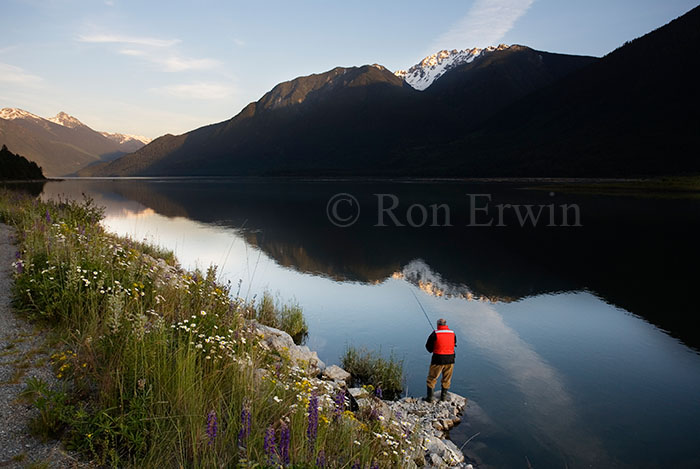 Fishing in the BC Mountains © Ron Erwin
