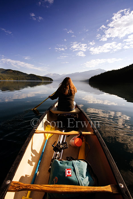 Canoeing in the Cariboo's © Ron Erwin