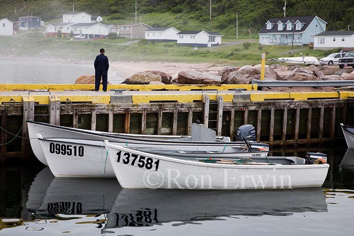 Man at Dock © Ron Erwin