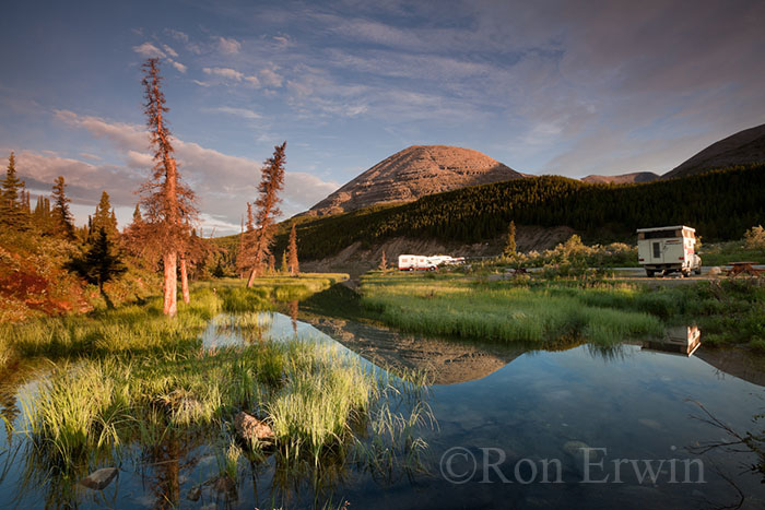 Summit Lake Campground © Ron Erwin