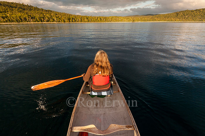 Paddling on Lake Superior © Ron Erwin