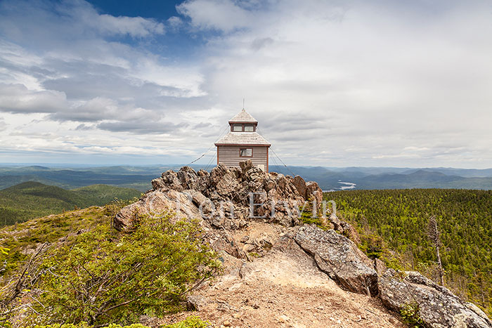 Firetower on Mount Carleton, NB © Ron Erwin