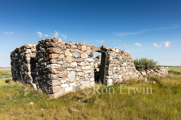 Stone Foundation Remains © Ron Erwin