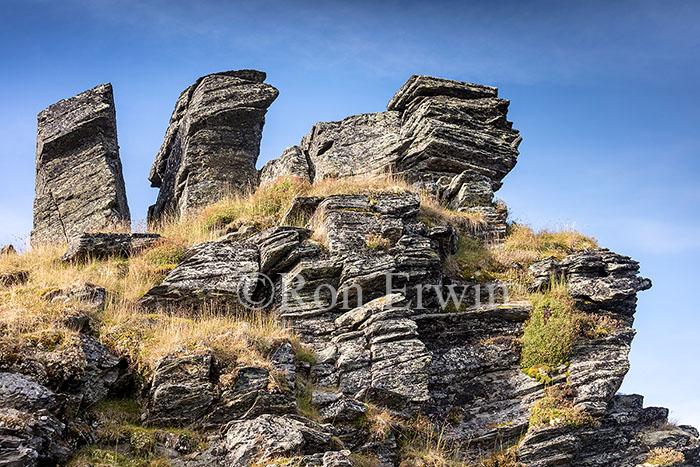 Rock Formations Keno Hill, YT