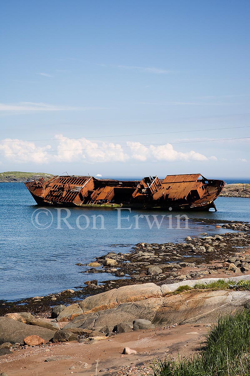 Bernier shipwreck, Red Bay, NL