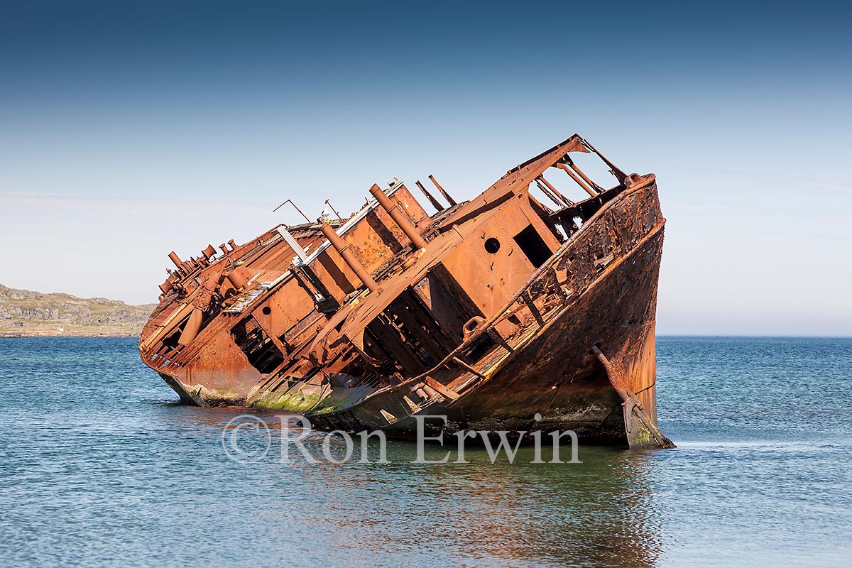 Bernier shipwreck, Red Bay, NL