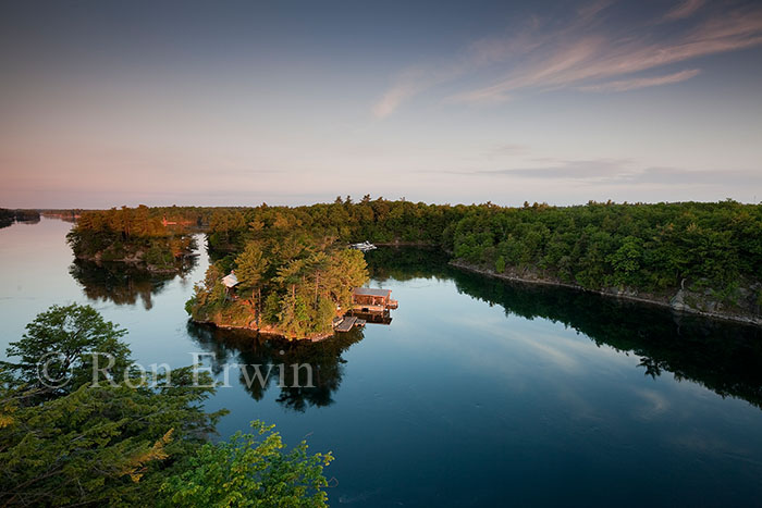 View from 1000 Islands Bridge