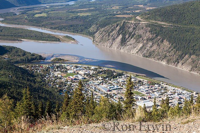 Dawson, Yukon from the Dome