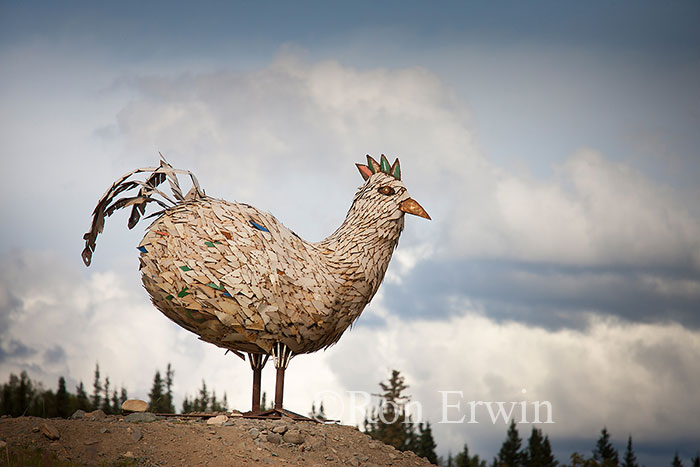 Chicken Sculpture