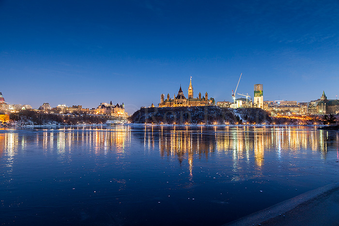 Parliament Hill & Ottawa River