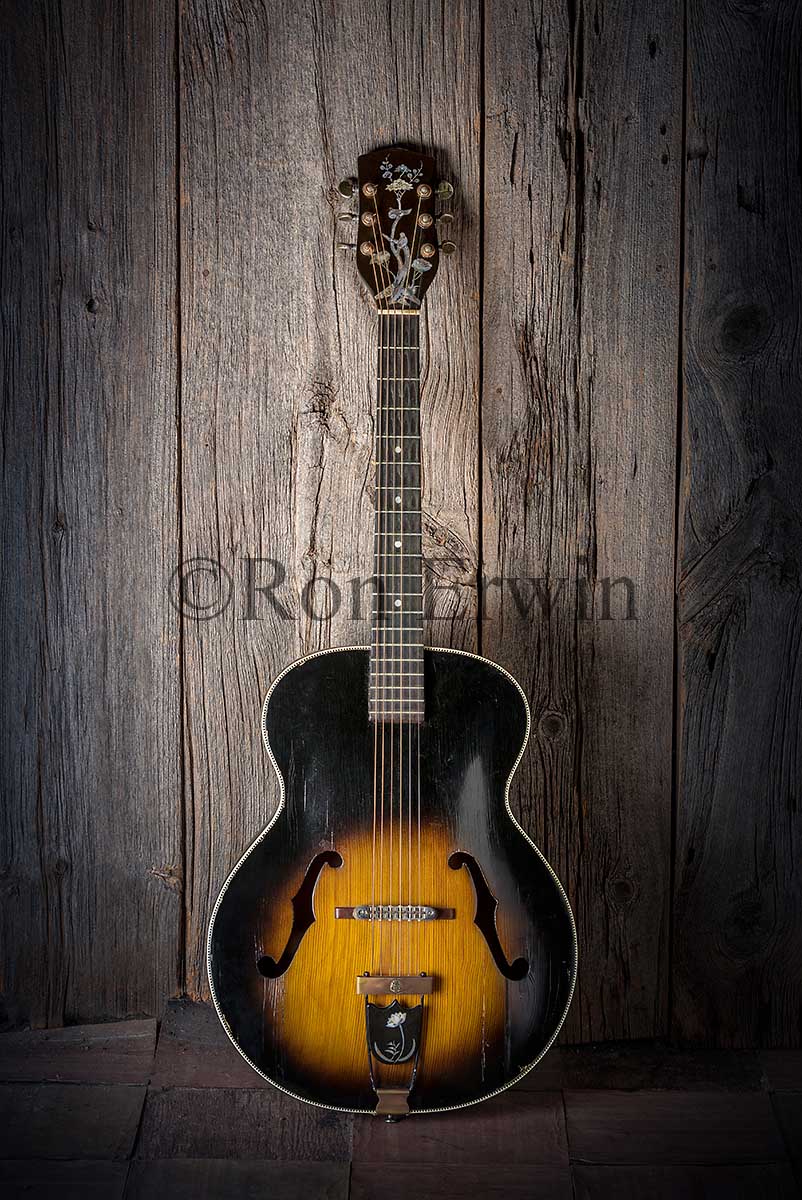 Harmony Archtop Guitar © Ron Erwin