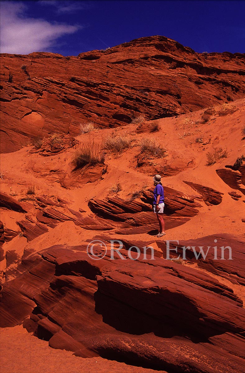 Antelope Canyon Hiker